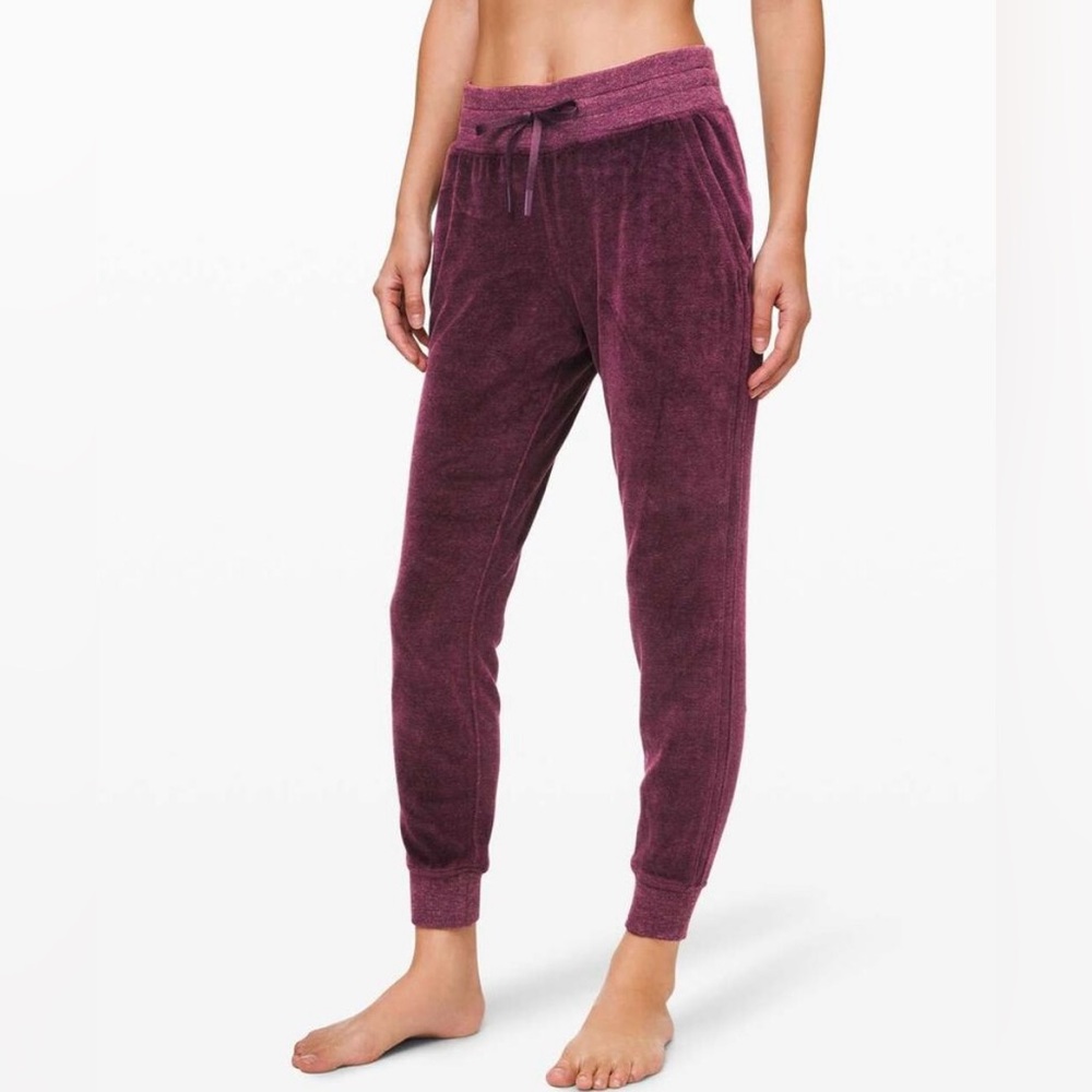 lululemon athletica Burgundy Joggers